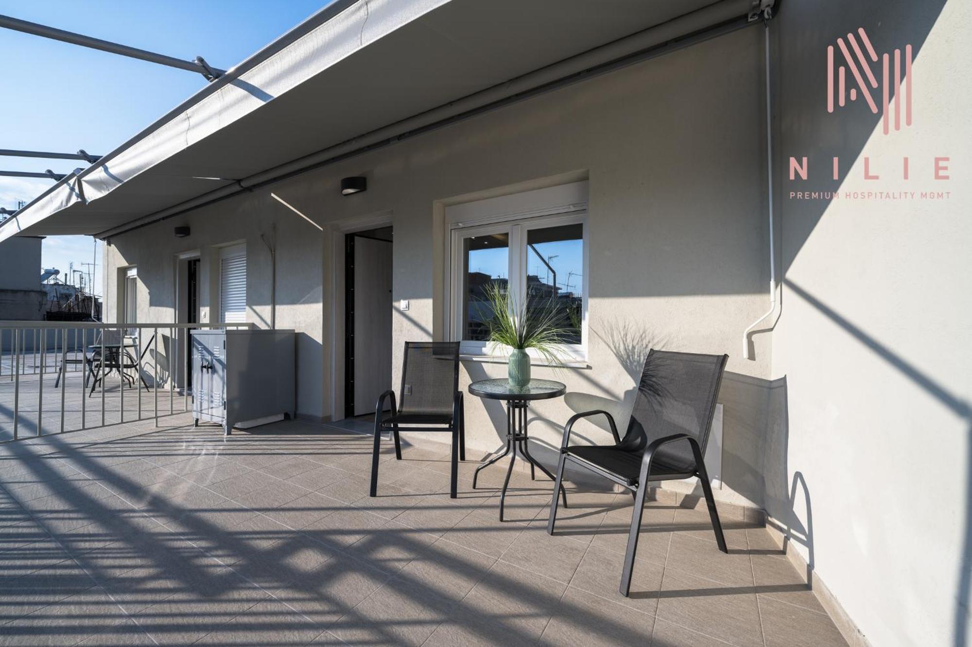 V6 Penthouse, Nilie Hospitality Mgmt Apartment Thessaloníki Luaran gambar